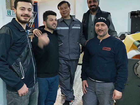 Atualização de equipamento de revestimento personalizado para cliente russo